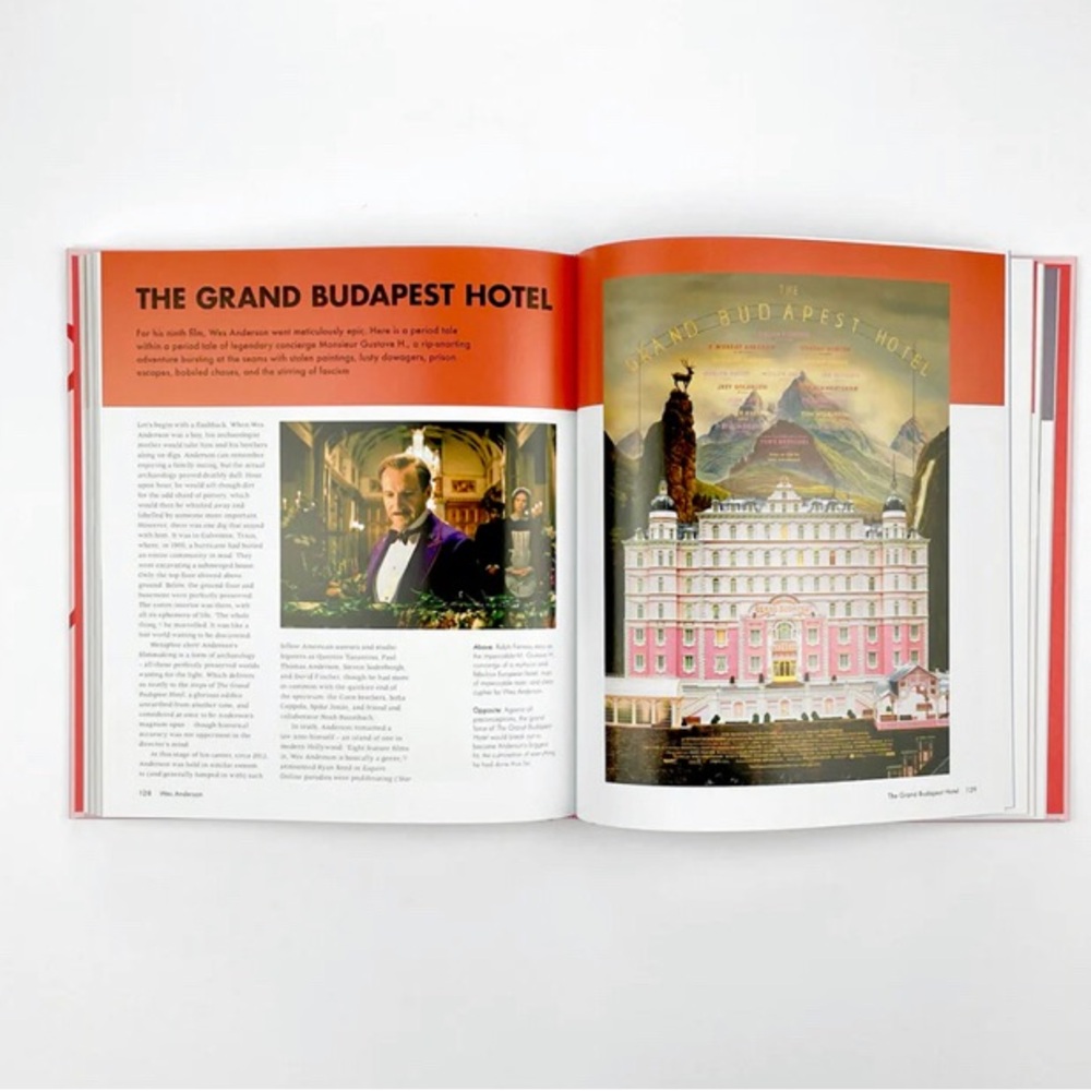 Wes Anderson NWOT films book